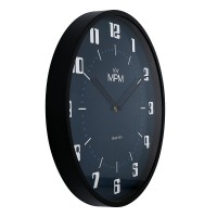 Nástenné hodiny MPM, 4206 retro modrá